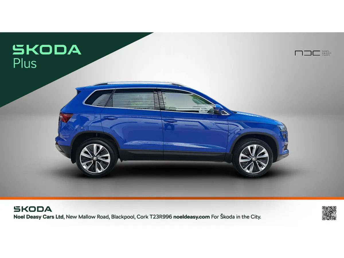 Skoda Karoq STYLE 2.0 TDI 115 BHP- ENERGY BLUE- 2 - Image 4