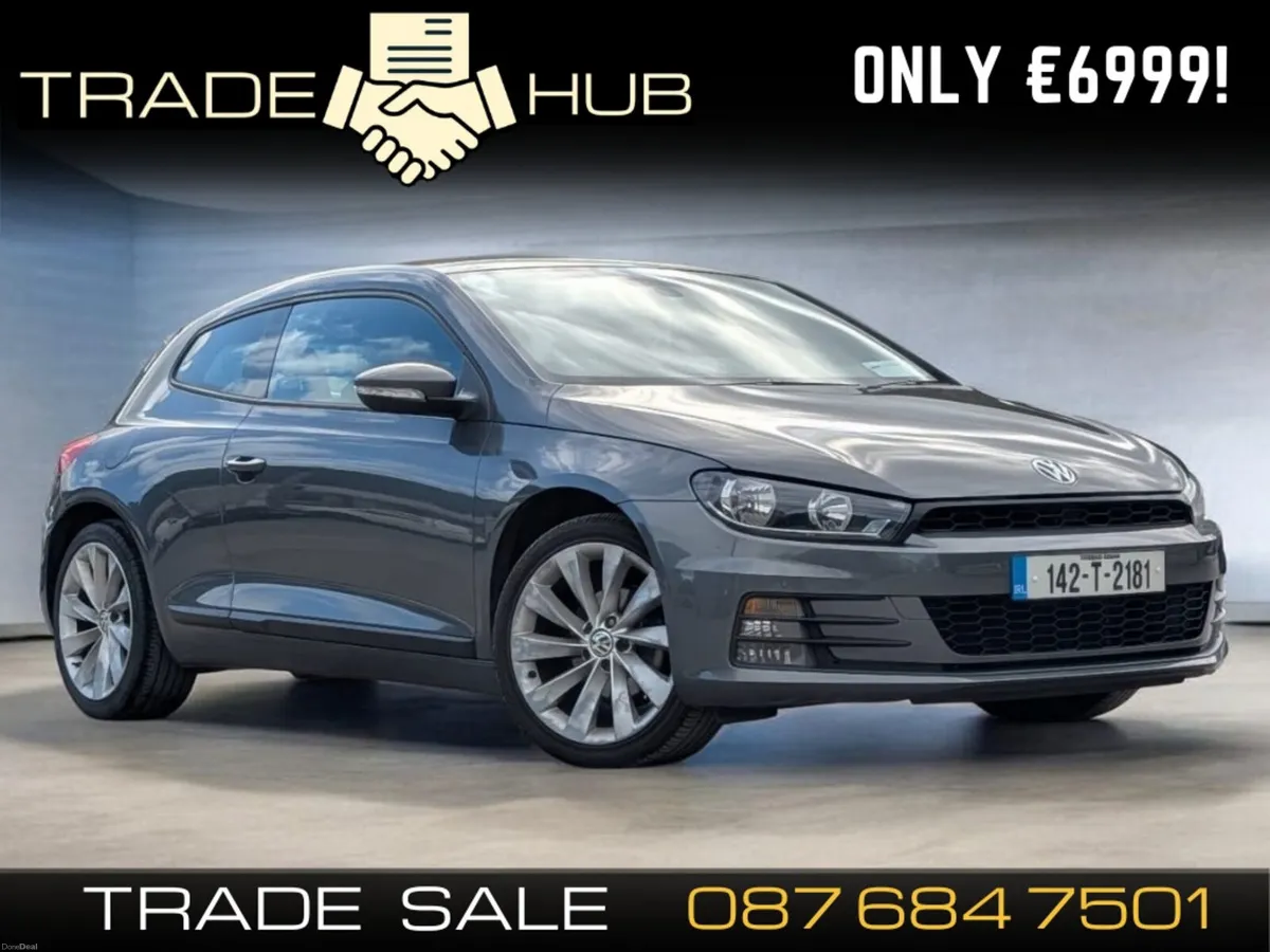 2014 Volkswagen Scirocco 2.0 D warranty available - Image 1