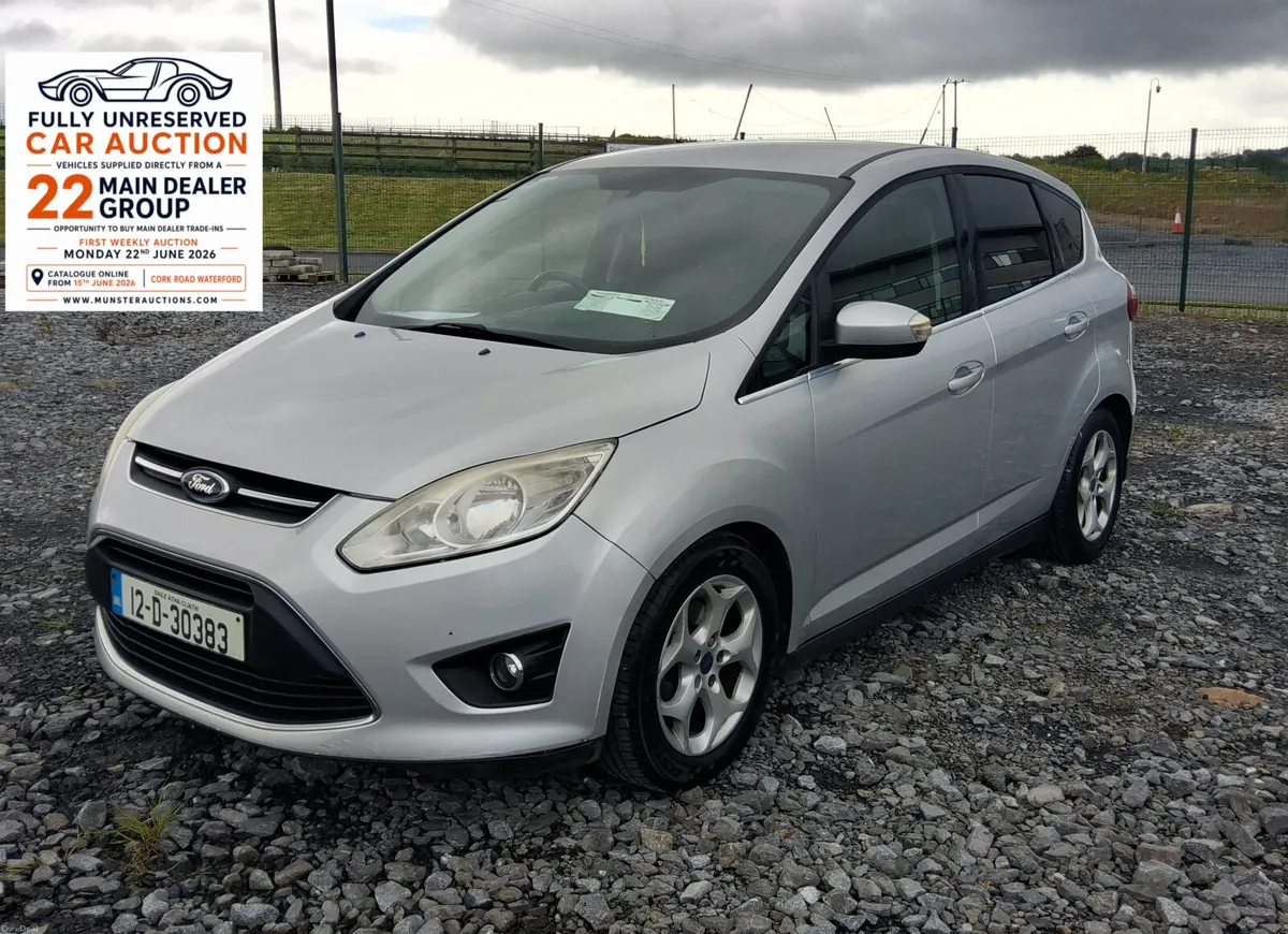 Maindealer Auction Unreserved Ford C-Max 2012 - Image 1