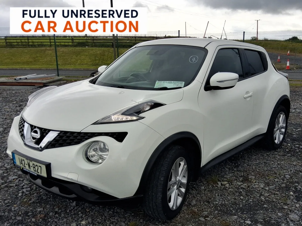 Maindealer Auction Unreserved Nissan Juke 2014 - Image 1