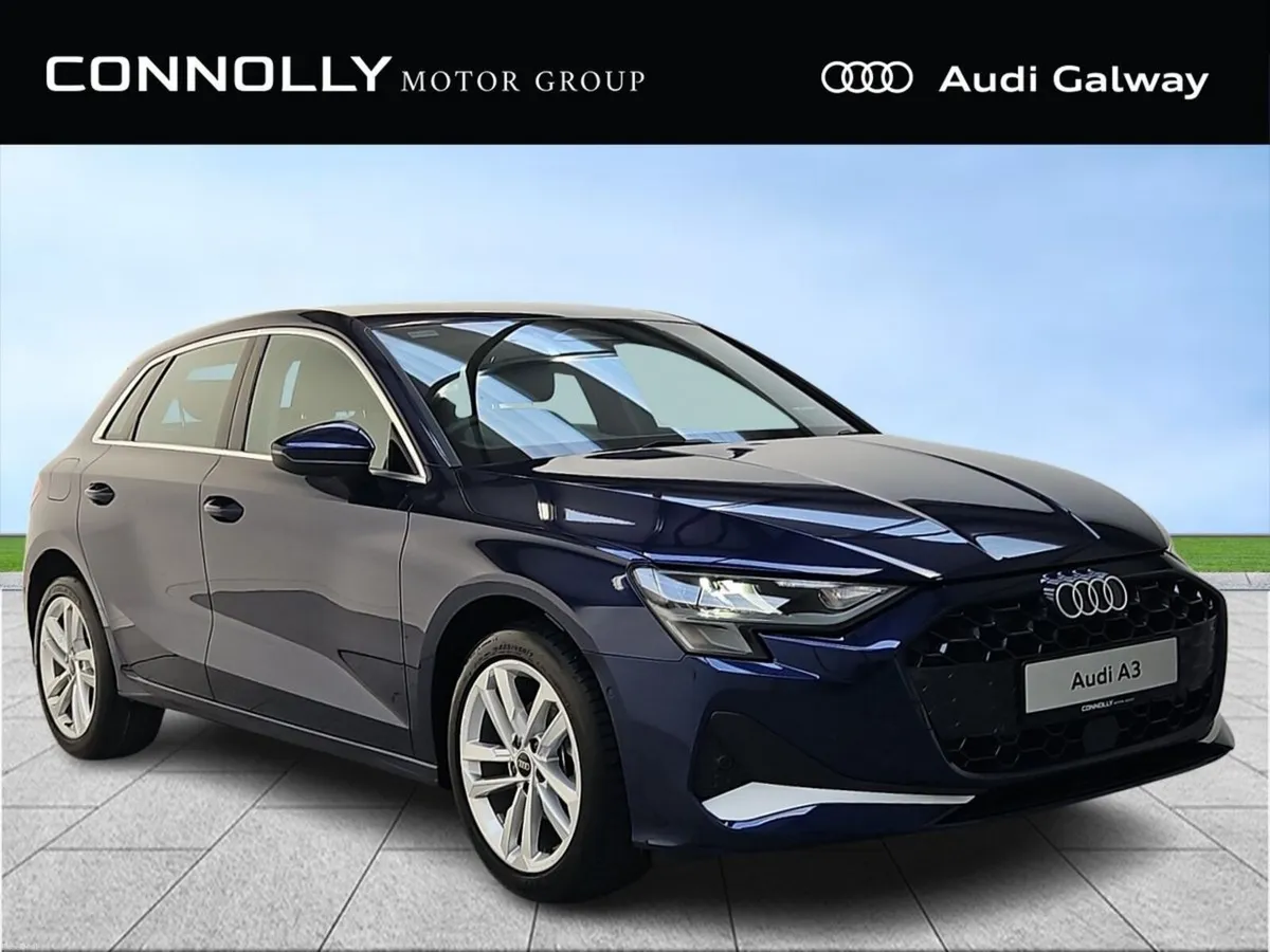 Audi A3 €339 p/m - 1.0 TFSI SE SPORTBACK 116BHP ~C - Image 1