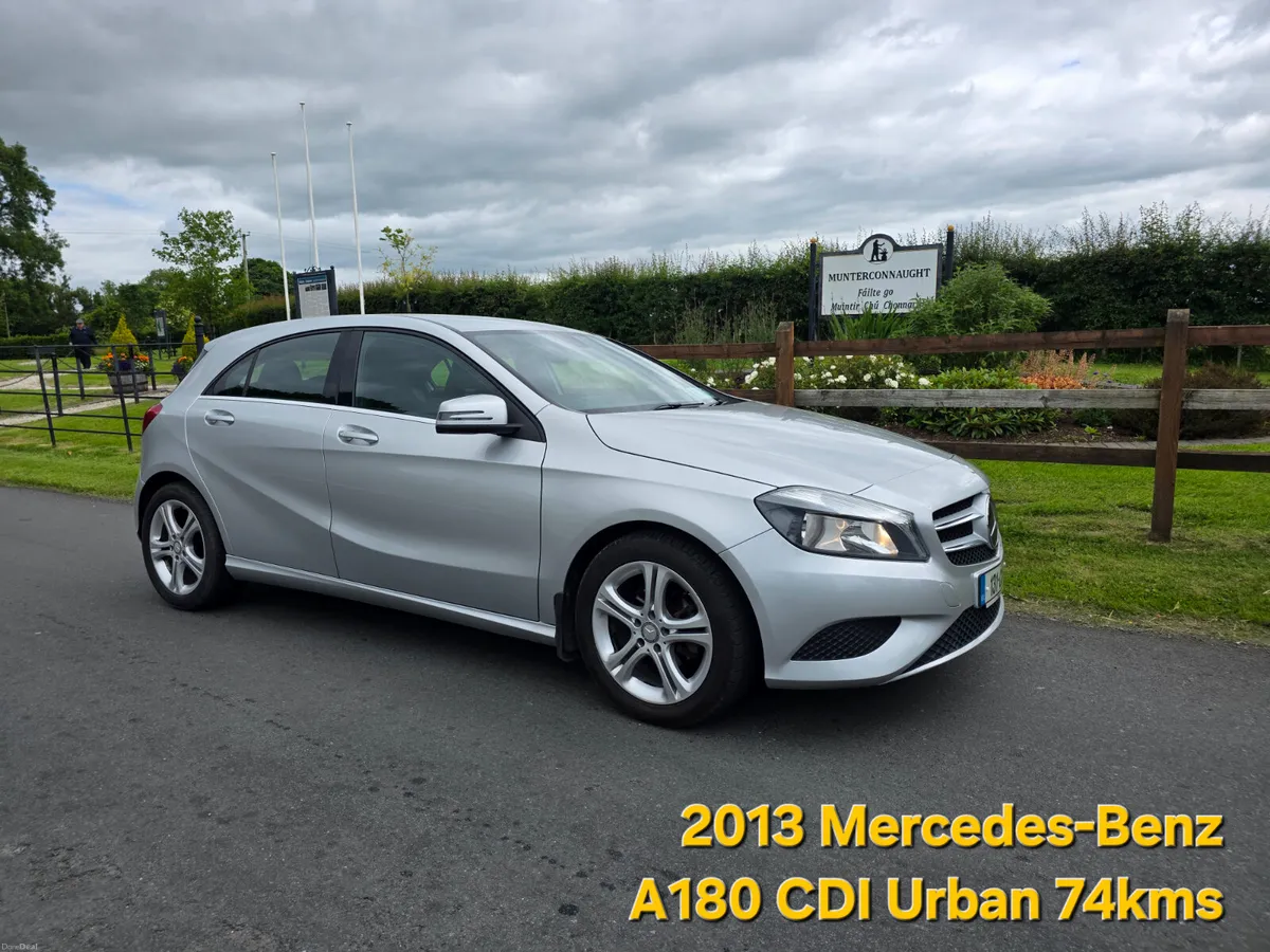 2013 Mercedes-Benz A180 CDI Urban 74kms - Image 1