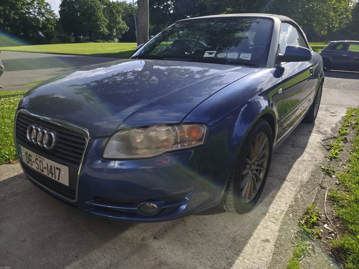 Audi A4 Cabriolet Nct'd Great Condition Taxed - Image 3