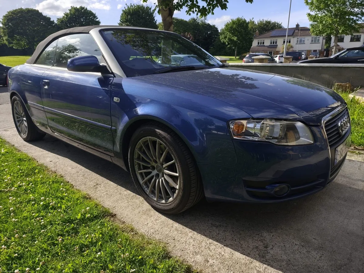 Audi A4 Cabriolet Nct'd Great Condition Taxed - Image 2