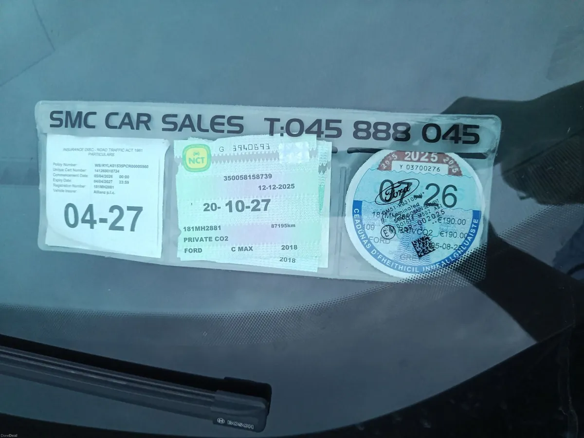 Ford C-Max 2018 automatic - Image 2