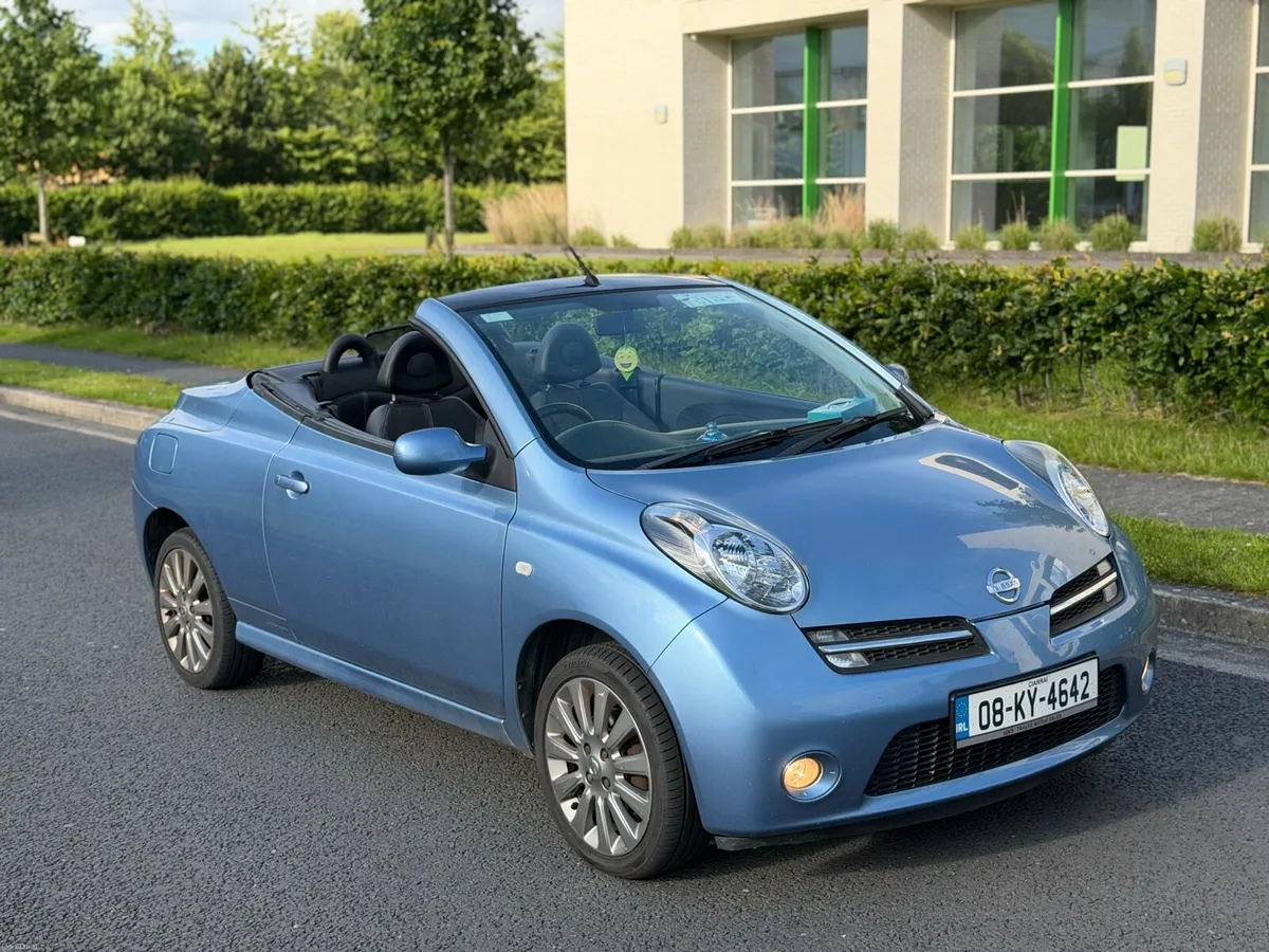 2008 nissan micra convertible new nct 12/26 - Image 2