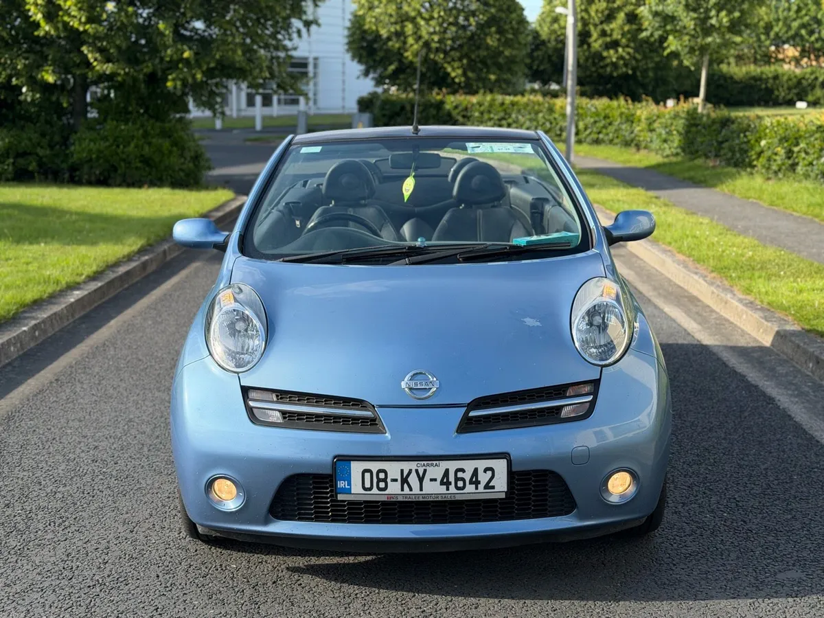 2008 nissan micra convertible new nct 12/26 - Image 4