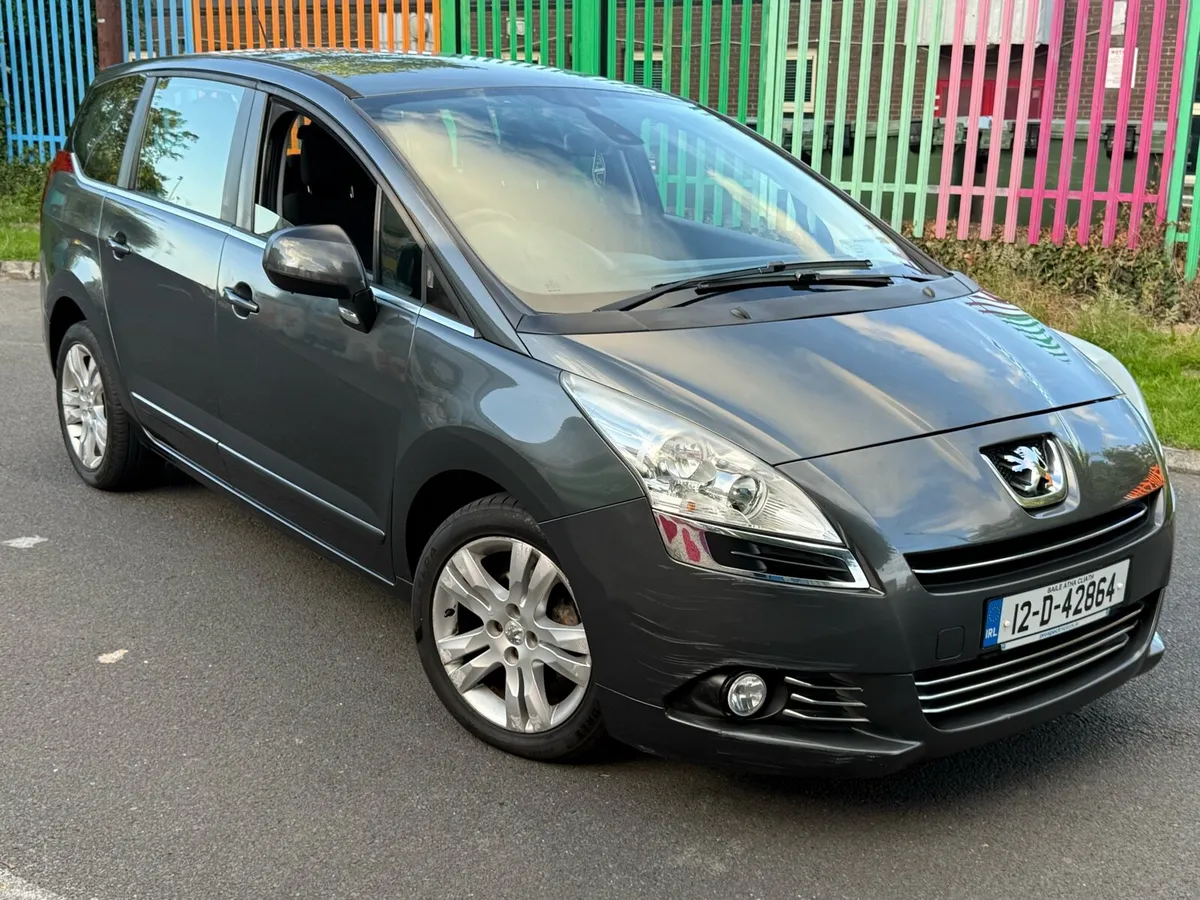 12 Peugeot 7 seats 1.6 D New Nct Low Km - Image 1