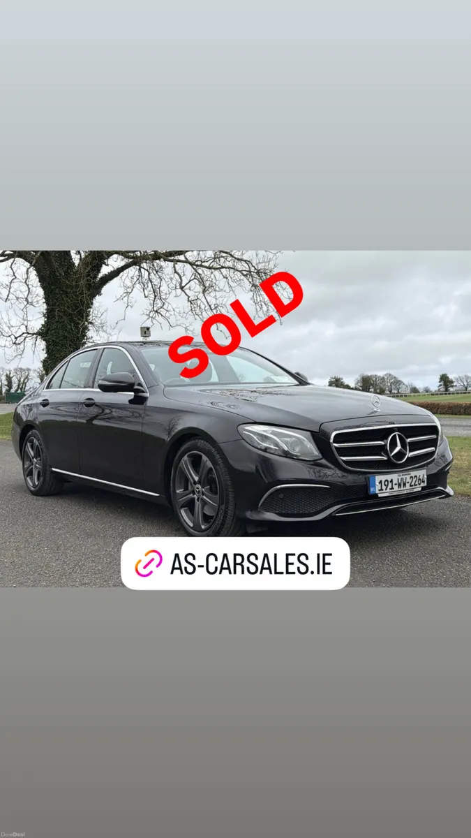 Mercedes-Benz E-Class 2019  Premium Low Mileage - Image 1