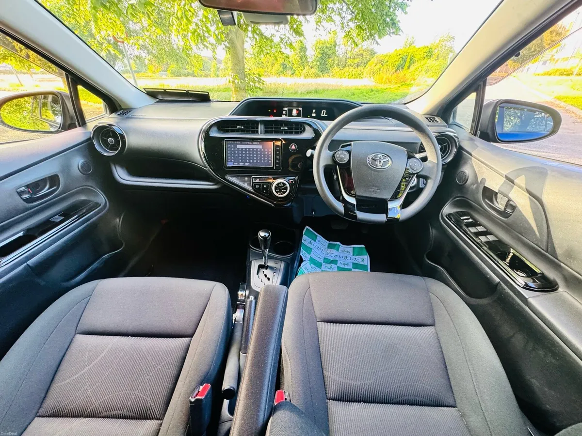Toyota Aqua Auto hybrid 85k Push Start NCT 6/28 - Image 2