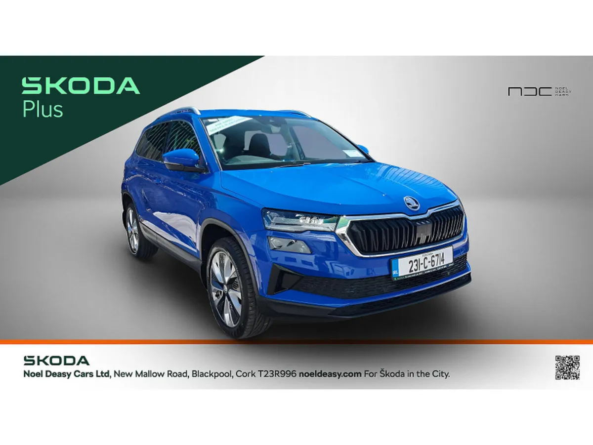 Skoda Karoq STYLE 2.0 TDI 115 BHP- ENERGY BLUE- 2 - Image 1