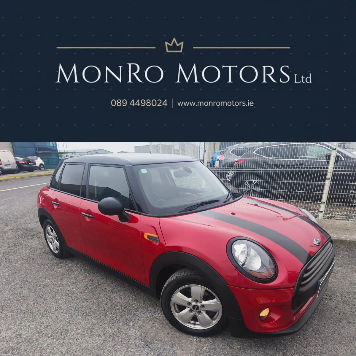 Mini One 2016 1.2 L Petrol, New NCT, New Clutch - Image 1