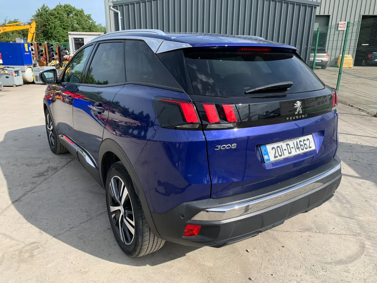 BID ONLINE NOW - 2020 PEUGEOT 3008 ALLURE FOR AUCT - Image 3