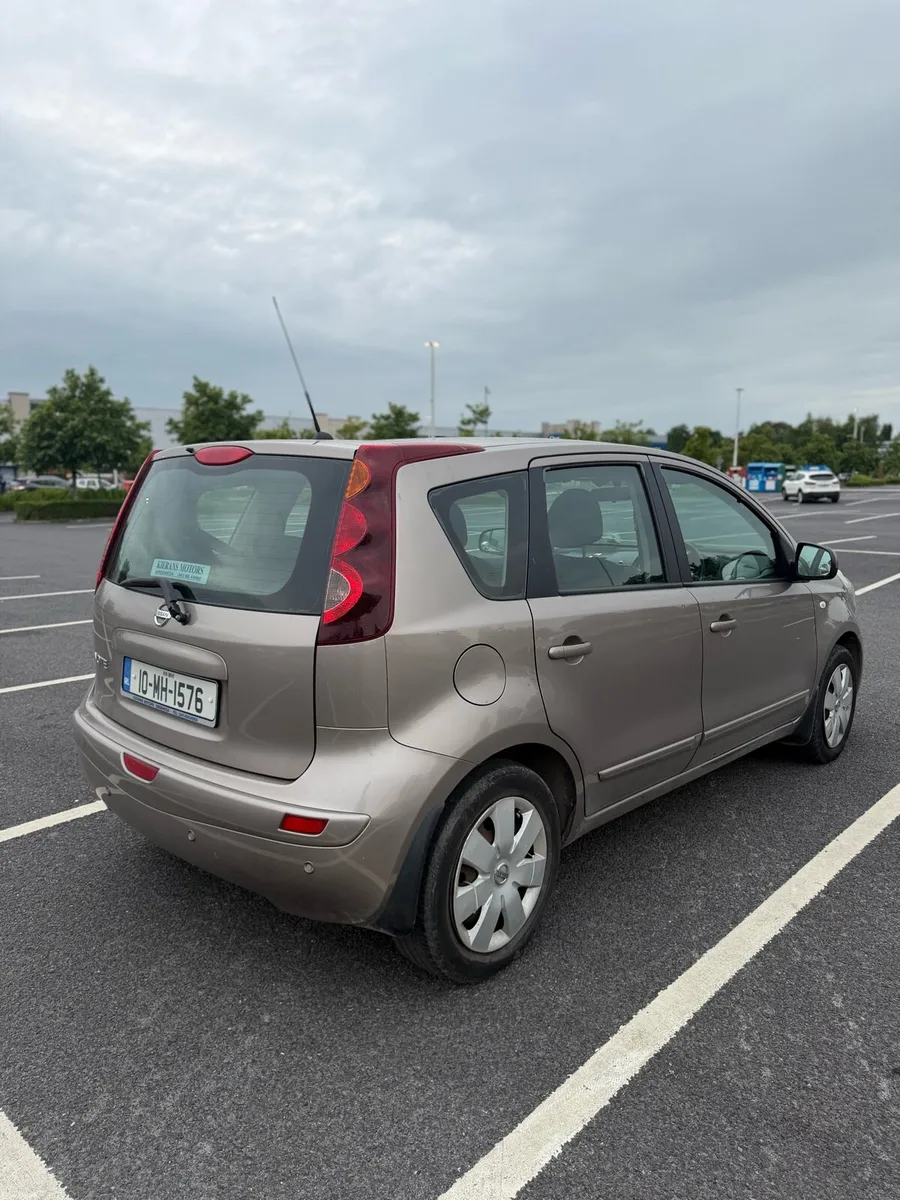 2010 Nissan note nct and tax - Image 4