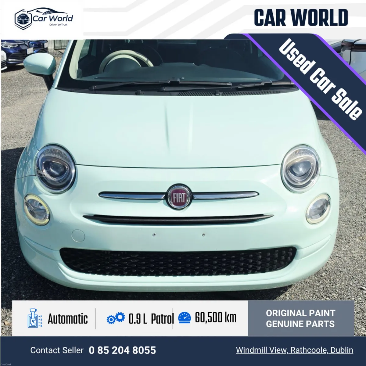 2016 Fiat 500 | 900cc Petrol | Automatic - Image 1
