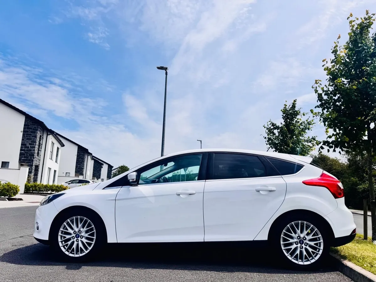 2013 Ford Focus | White | Lady Owned Family Car - Image 1