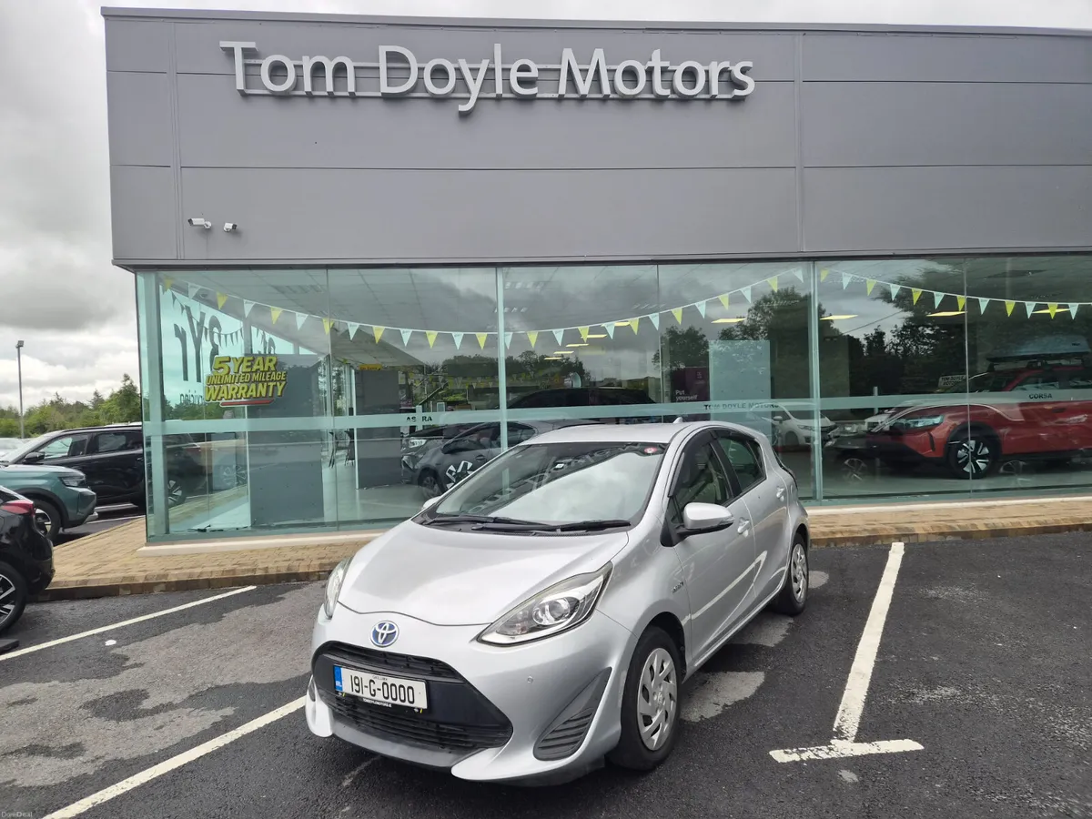 Toyota Aqua 2019 1.5L Petrol Hybrid Auto - Image 1