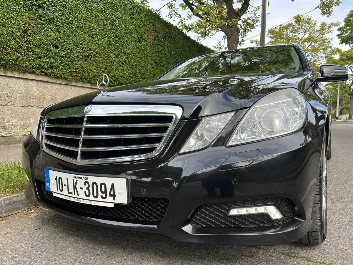 2010 MERCEDES E 220 CDI AUTOMATIC NCT JUNE 2027 - Image 1