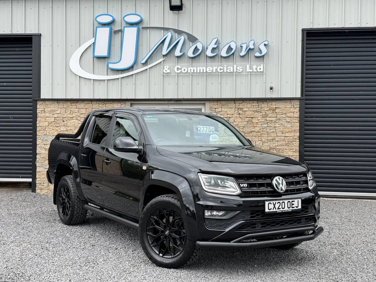 20" VOLKSWAGEN AMAROK A33 3.0 V6 TDI 258 BMT BLACK - Image 1