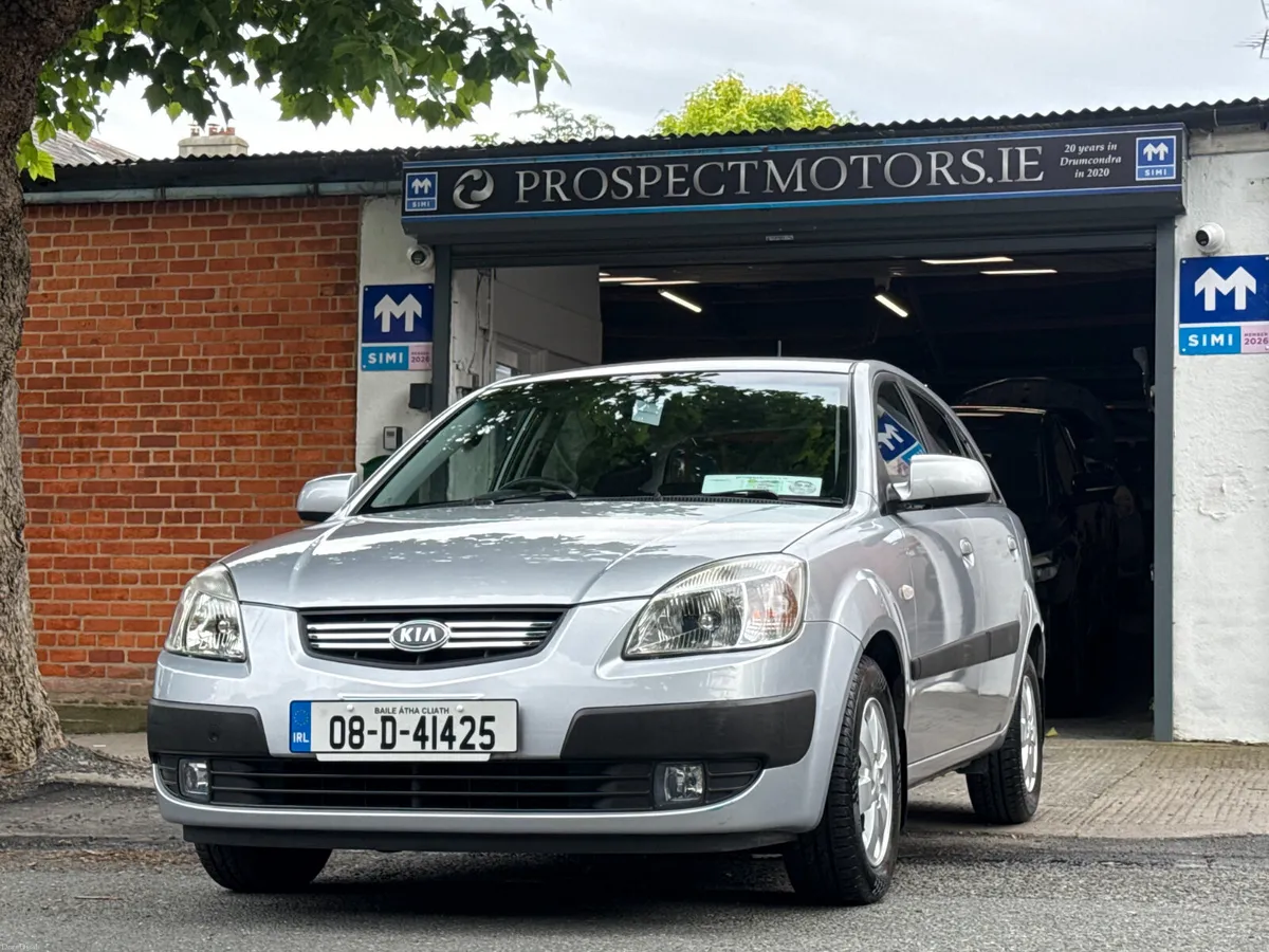 2008 Kia Rio, 1.4 Automatic, Only 24km! New Nct, - Image 1