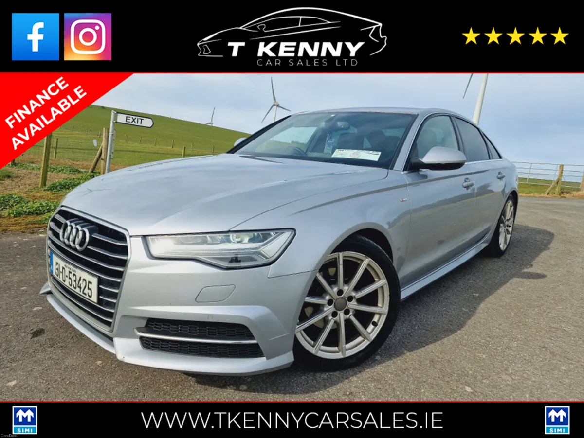Audi A6 2.0 TDI S LINE ULTRA 190PS 4 4DR A AUTO Fr - Image 1