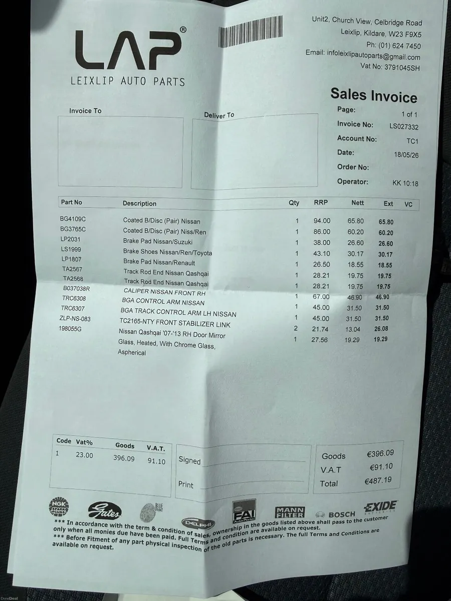 Nissan Qashqai+2 FRSH NCT - Image 4