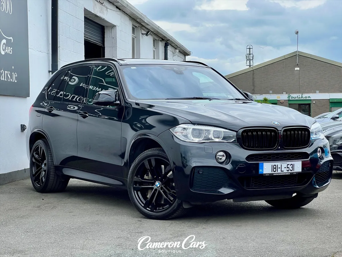 BMW X5 M50D MSPORT BLACK ON BLACK 7 SEATER - Image 2