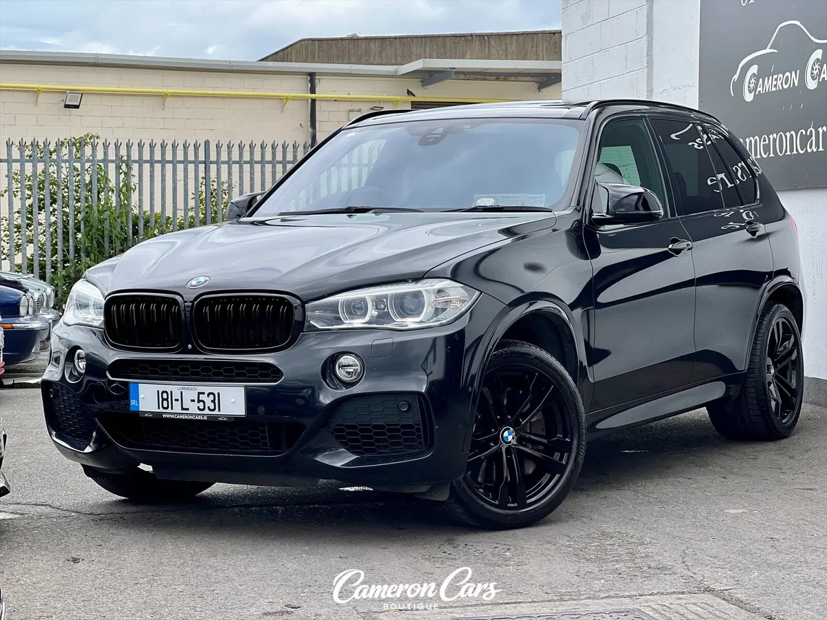 BMW X5 M50D MSPORT BLACK ON BLACK 7 SEATER - Image 1