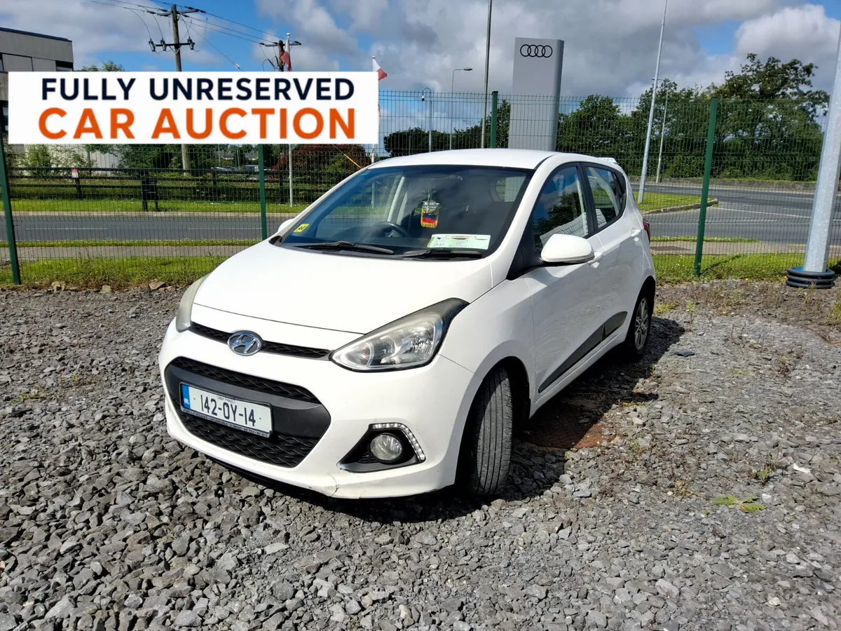 Maindealer Auction Unreserved Hyundai i10 2014 - Image 1