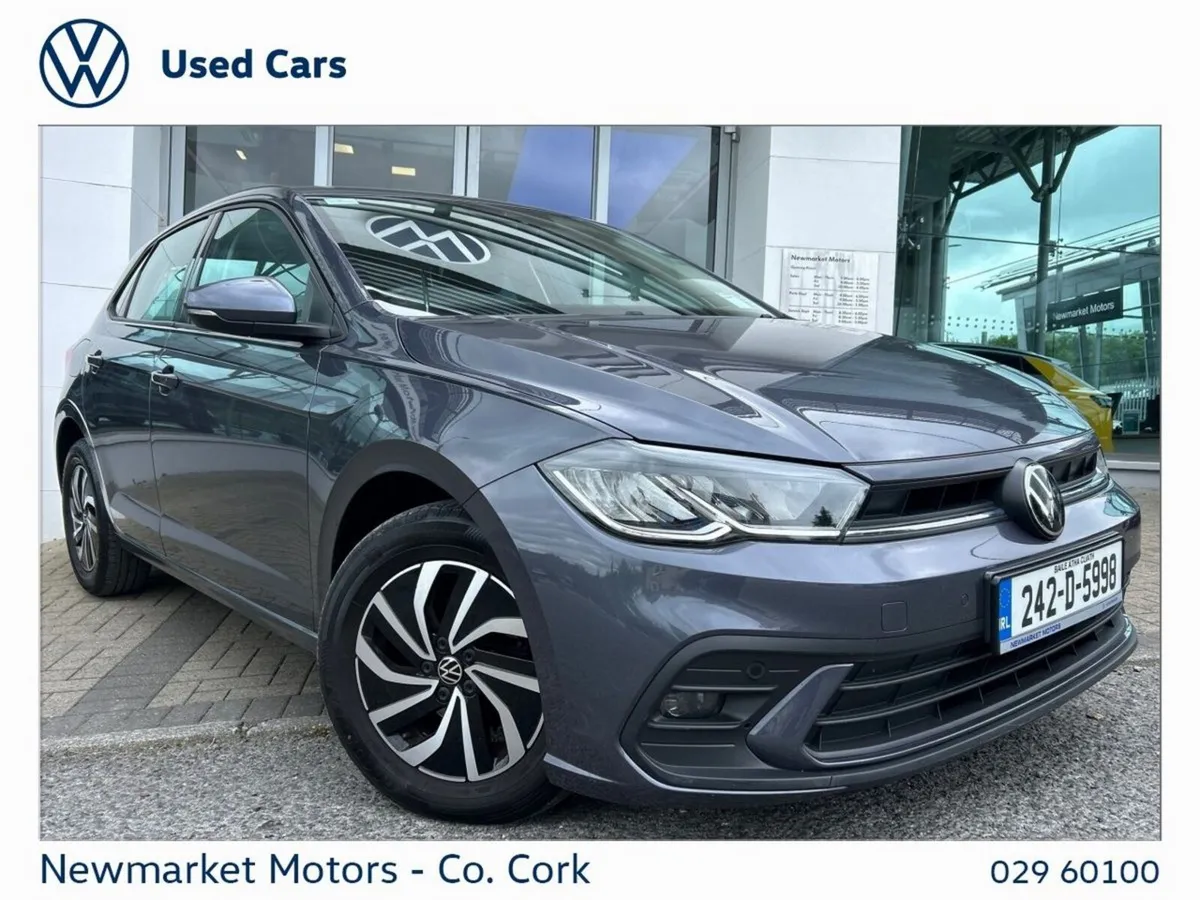 Volkswagen Polo LIFE 1.0TSI 95BHP 5 SPEED WITH PAR - Image 1