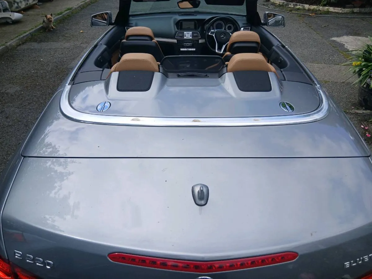 Convertible E-class Mercedes diesel north of Irela - Image 2