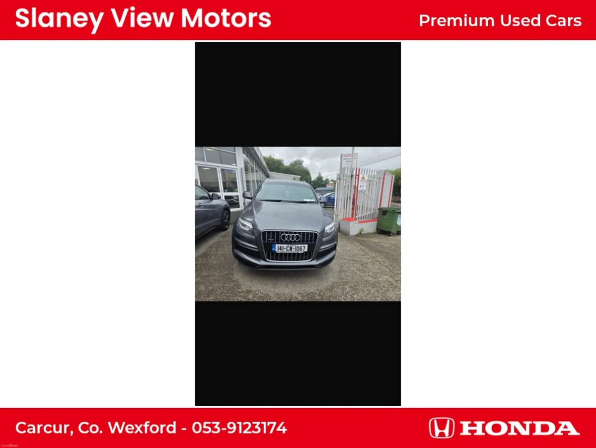 Audi Q7 3.0 TDI S LINE QUATTRO 201BHP 7S + A - Image 1