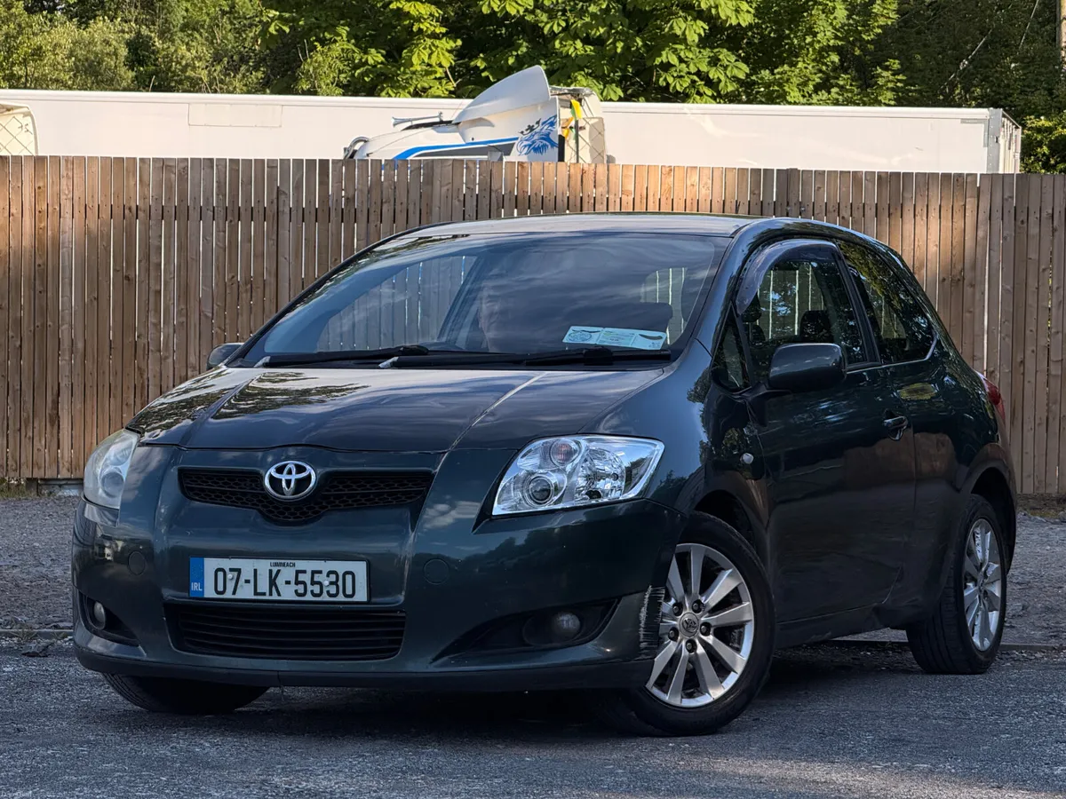 Toyota Auris 2007 1.4 Petrol Manual NCT 10.26 - Image 1