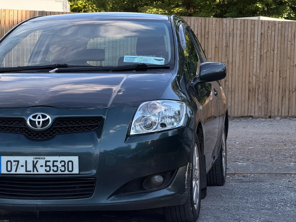 Toyota Auris 2007 1.4 Petrol Manual NCT 10.26 - Image 5