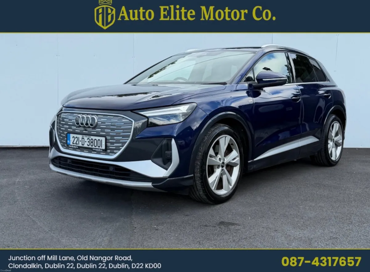 Audi Q4 e-tron 2022//S LINE//FINANCE AVAILABLE - Image 1