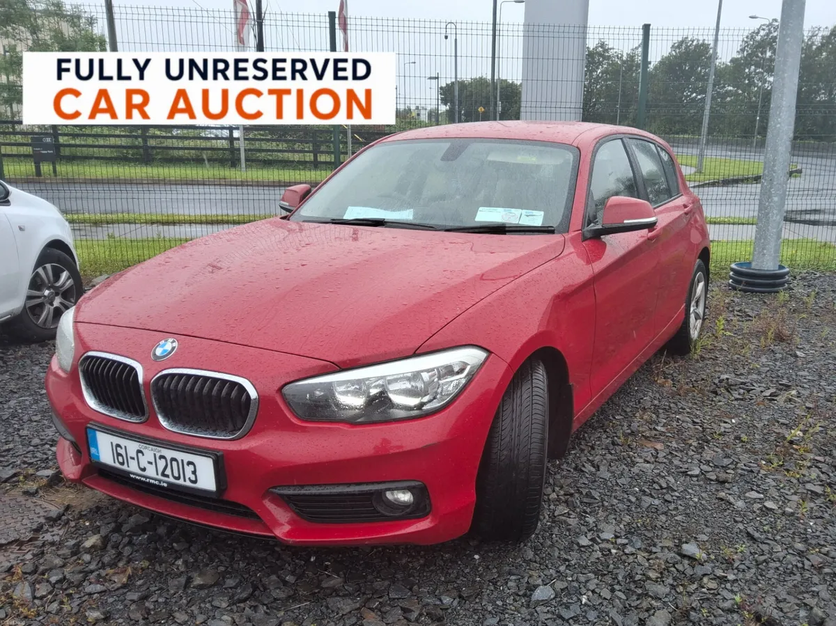 Maindealer Auction Unreserved BMW 1-Series 2016 - Image 1