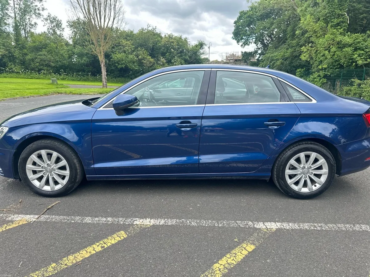 2015 Audi A3 Automatic Pearl Blue fuel efficient - Image 3