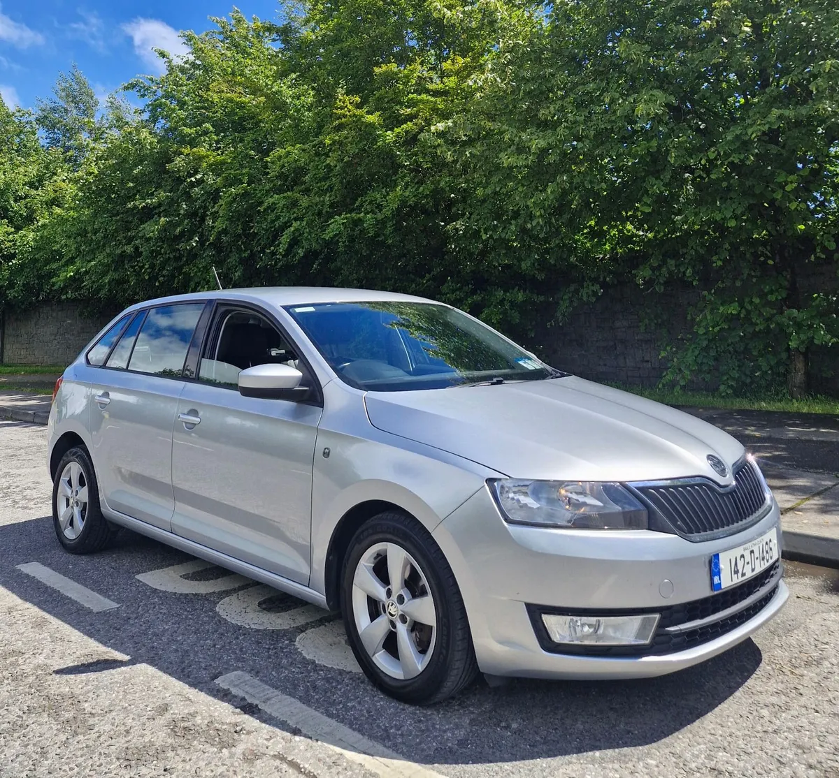 142 Skoda Rapid Sportback, 1.6Tdi, Nctd+Tax - Image 1