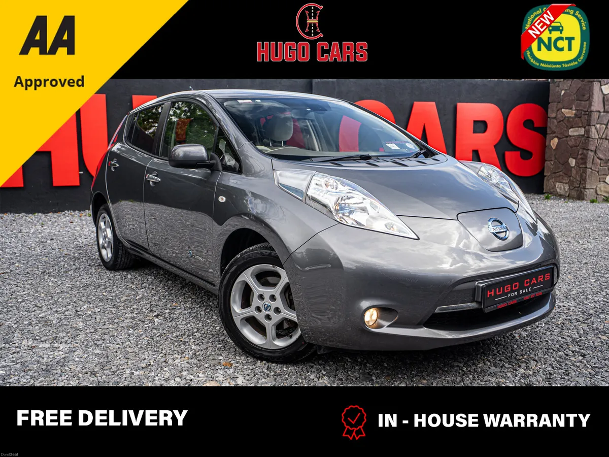 142 Nissan Leaf EV/Irish/New NCT/Warranty - Image 1