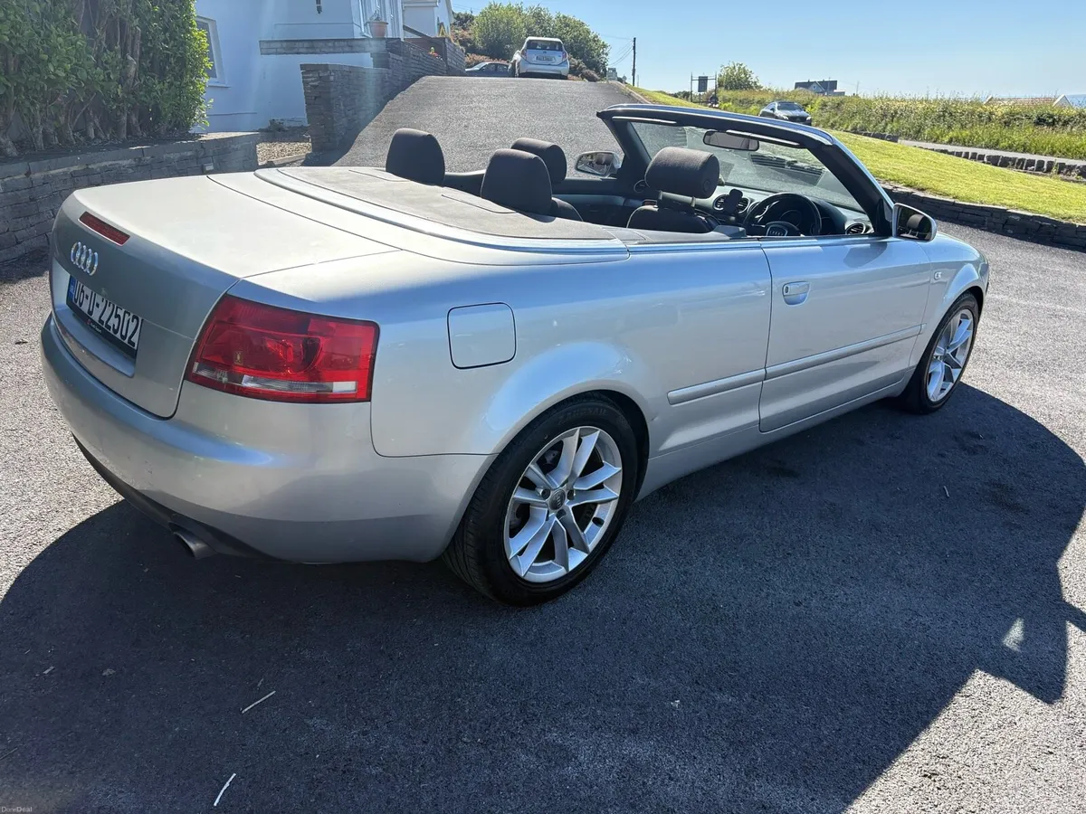 Audi A4 Cabriolet Low Mileage and Long NCT - Image 4