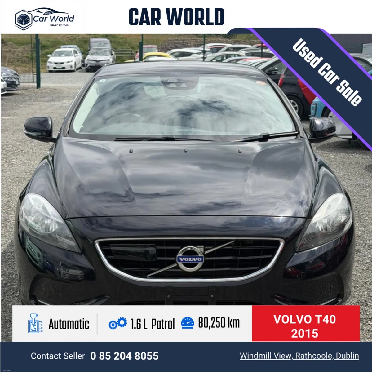 Volvo V40 T4 2015 – Premium Style, Low Mileage - Image 1