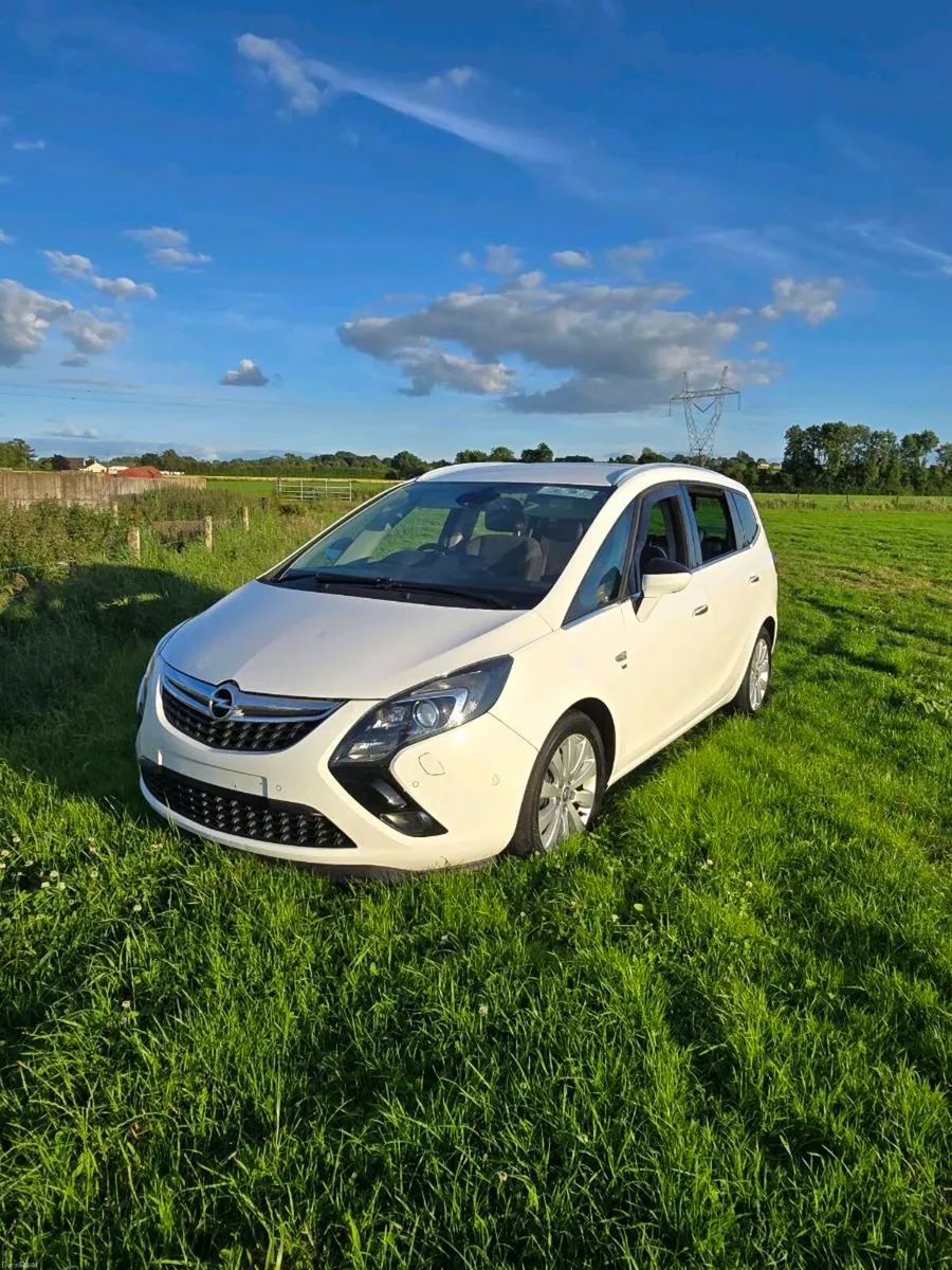 2012 opel zafira tourer 2.0 cdti 7 seater top spec - Image 1