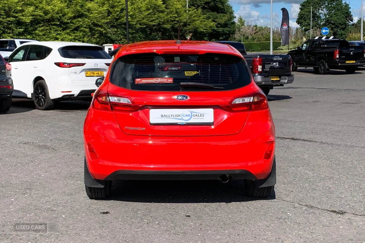 Ford Fiesta 1.1 Ti-VCT 85PS Zetec in Race Red with - Image 5