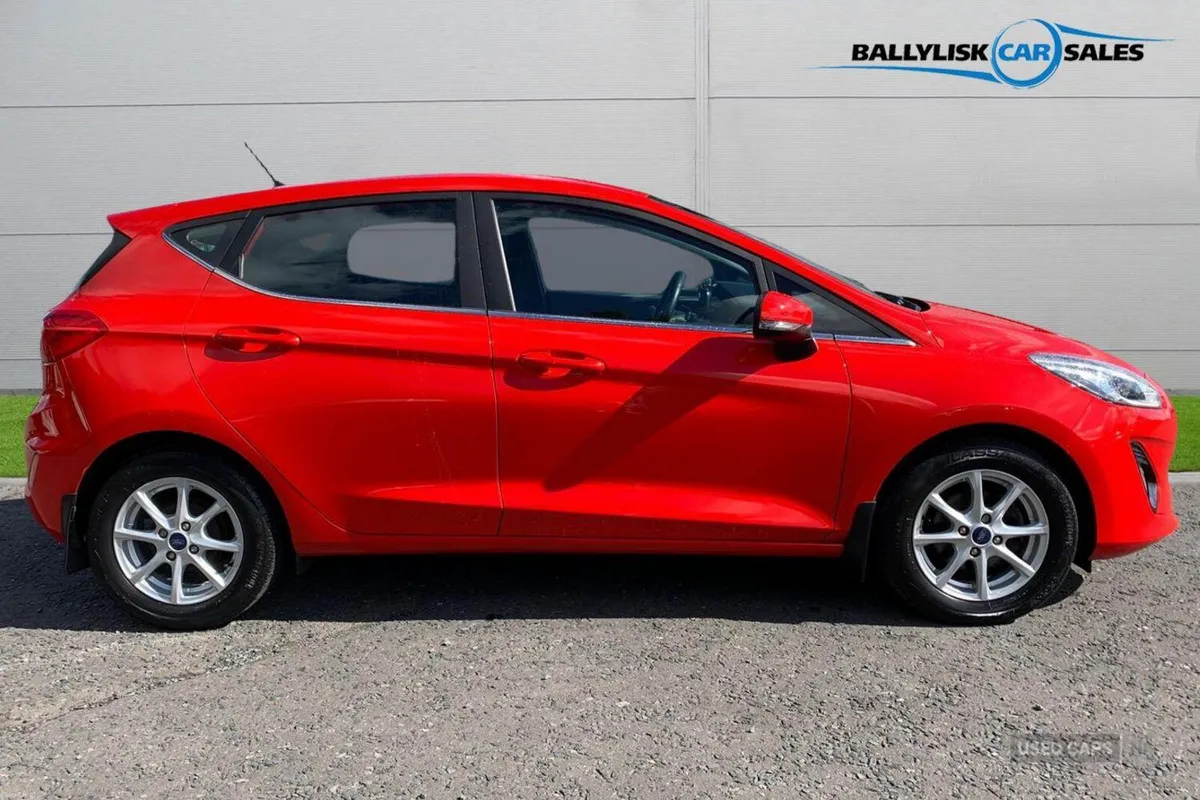Ford Fiesta 1.1 Ti-VCT 85PS Zetec in Race Red with - Image 3