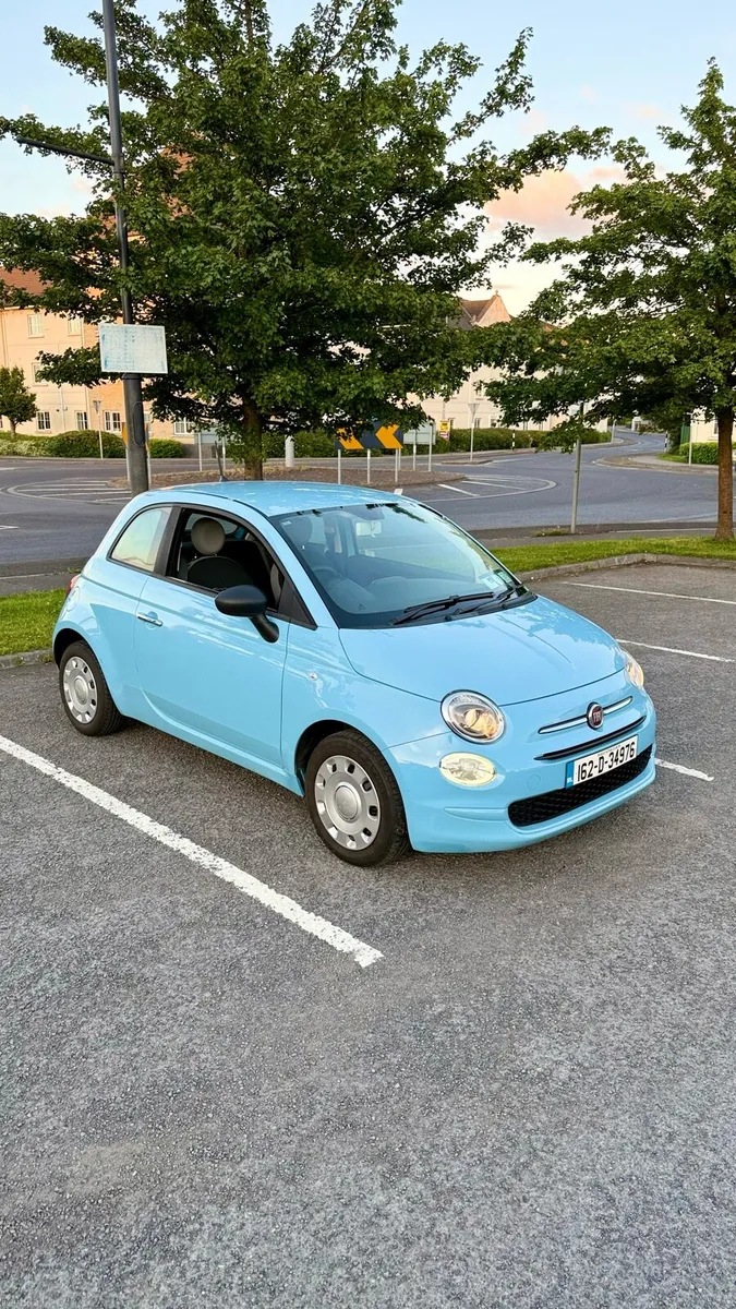 162 Fiat 500 Taxed & NCT - Image 1