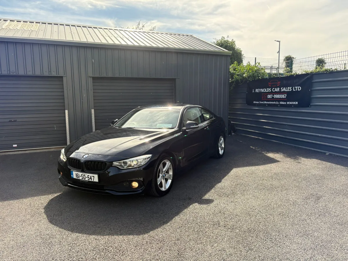 BMW 4-Series auto coupe low km 2016 - Image 1