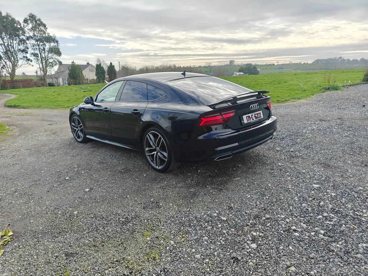 Audi A7 2017 Black Edition, quick sale - Image 1