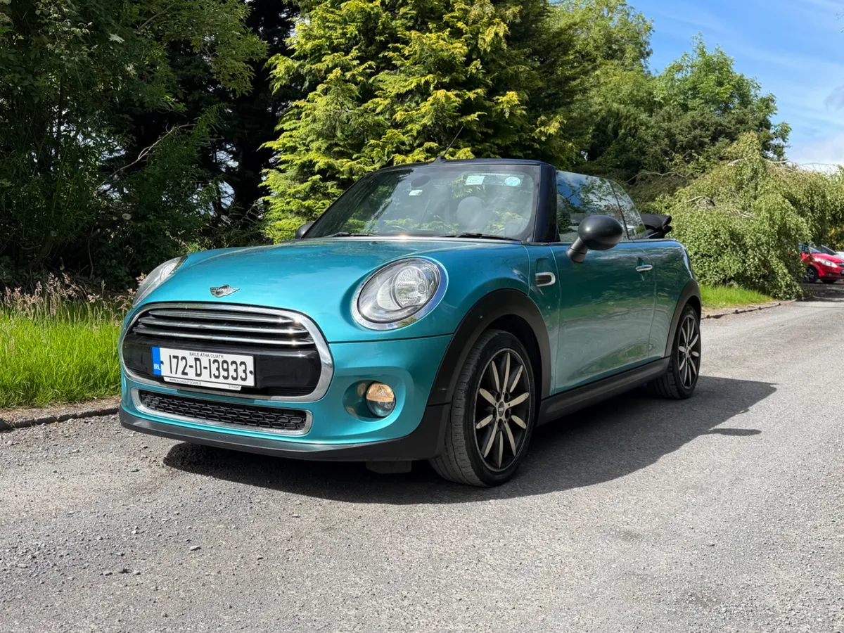 17 Mini Cooper Convertible .. NCT 06/28 - Image 2