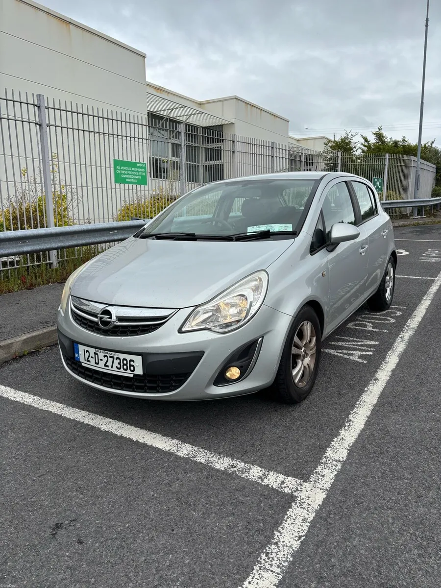 2012 Opel Corsa NCT & TAX LOW KMS - Image 1