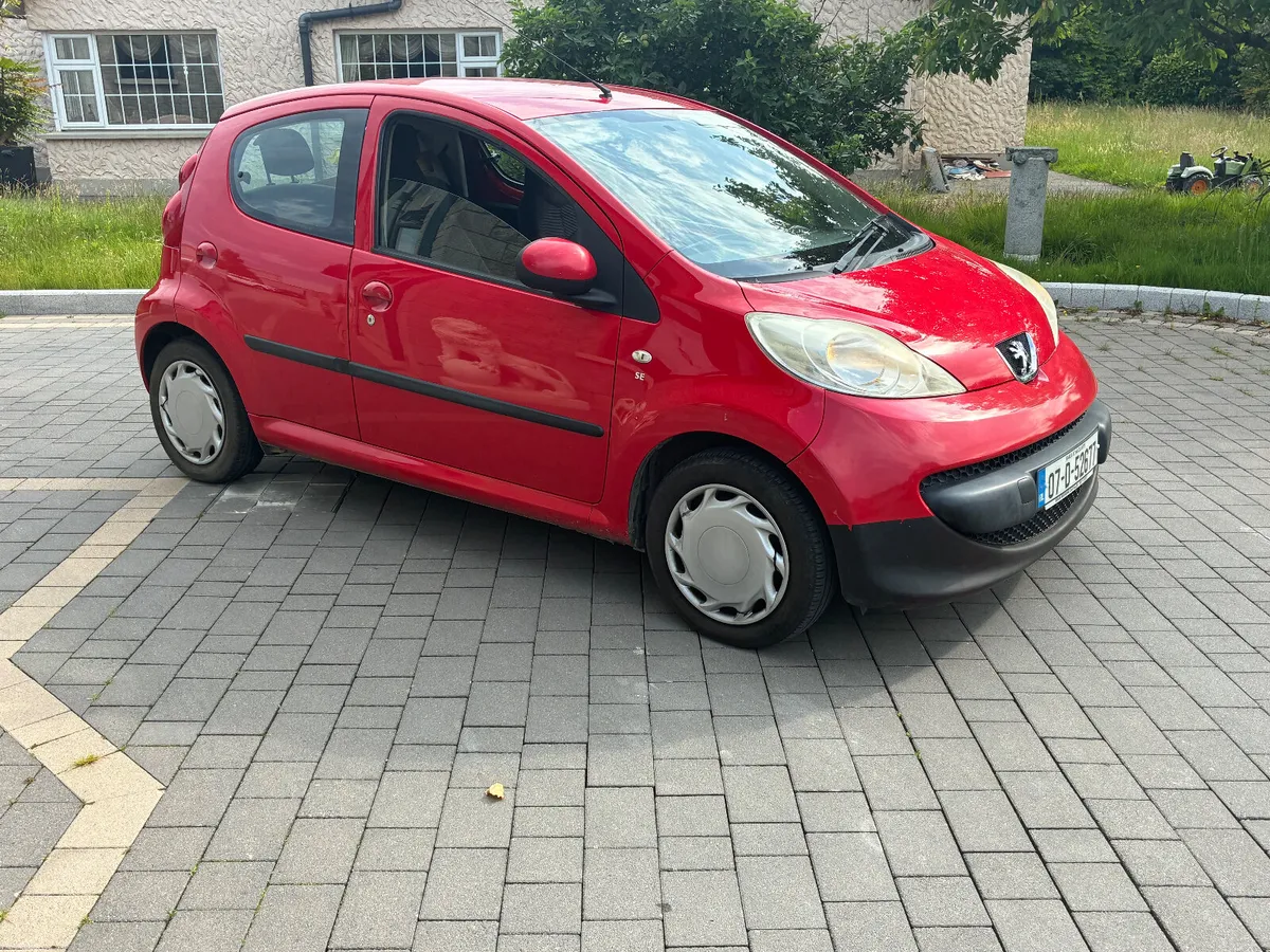 2007 Peugeot 107 starter car - Image 1